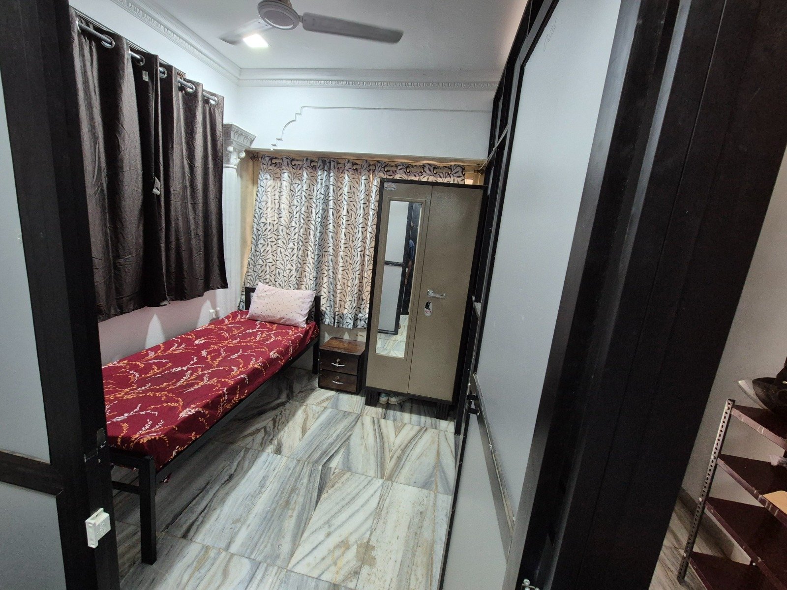 GharApna PG Vashi â€” Room View